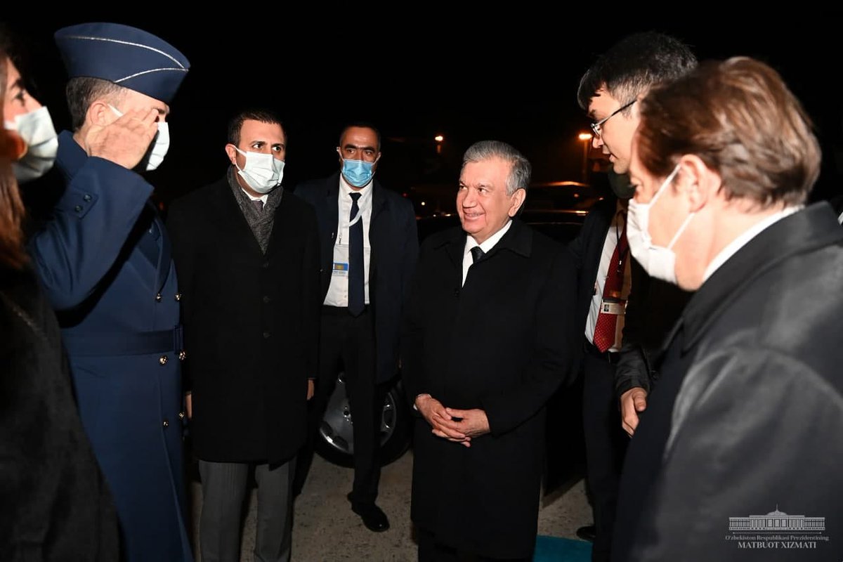 Shavkat Mirziyoyev's Press-service tweet media