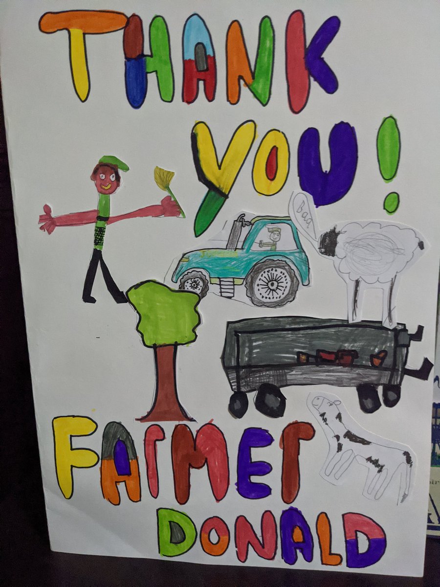 vaderbogger's tweet photo. Last Friday I did a visit through @TheRHET to our local primary. I had a great time explaining what I do and why. The pupils were so polite, engaged, and confident. Thanks for the thank you card #HillofFearnPrimary #education #farmilyfarm https://t.co/BSOSjG5WOL