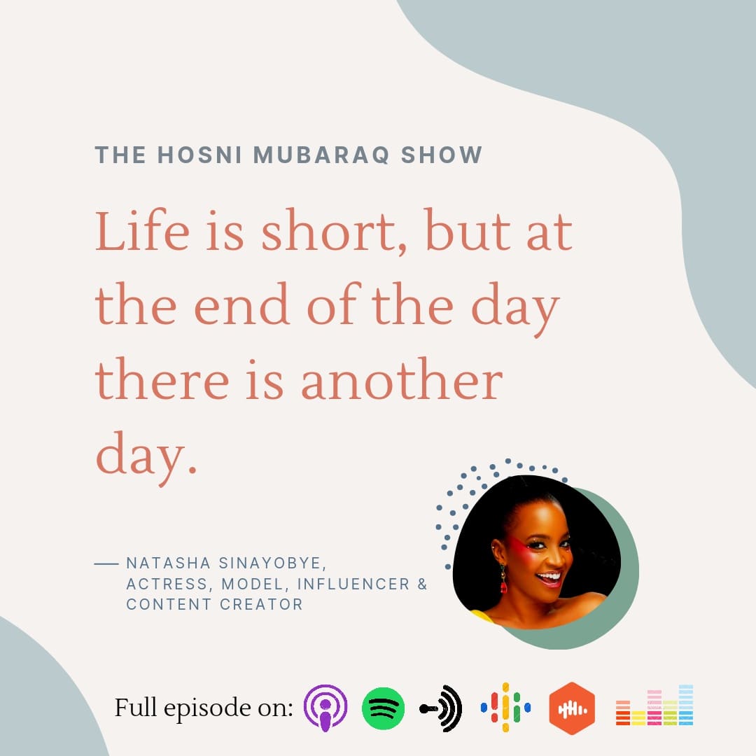 hosnimubaraq_'s tweet photo. How are you spending your days?
Cc: @NSinayobye 

#LatestEpisode
#TheHMSPodcast
#UGPodcast https://t.co/HA1zdwFIPB