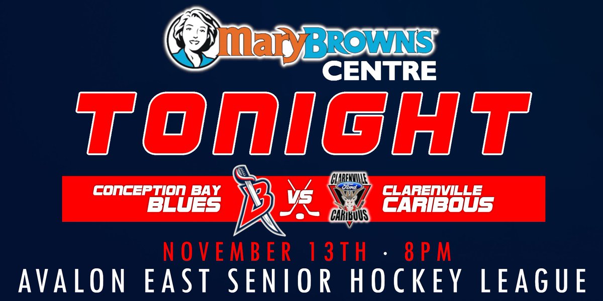 Live @NLsrHockey action tonight at @MileOne_Centre tonight! The Blues host the @cvillecaribous at 8PM downtown St. John's! 

@NLGrowlers @VOCMBen @vocmhart @VOCMOpenline @TownofCBS @DarrinBent @coast1011 @975krock @StJohnsTelegram @StNutri @thenlembassy @trinity @greensleevespub