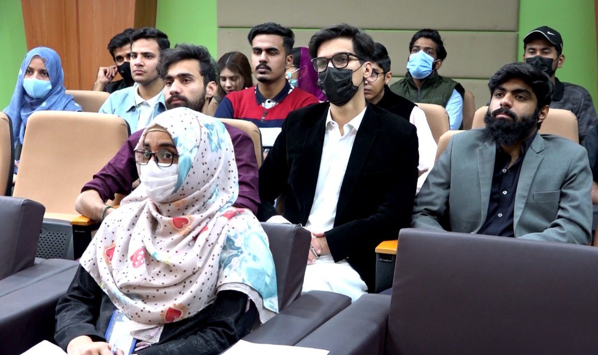fuislamabad's tweet photo. On 12th Nov 2021, The CEO and COO of GITEX 2021 award winning startup, MyTM, in partnership with ORIC-FUI, delivered an interactive motivational session at FURC for the aspiring student entrepreneurs and the faculty.
#FUI #FURC #ORICFUI #MyTM #successstory #innovation https://t.co/slFjmazV6S