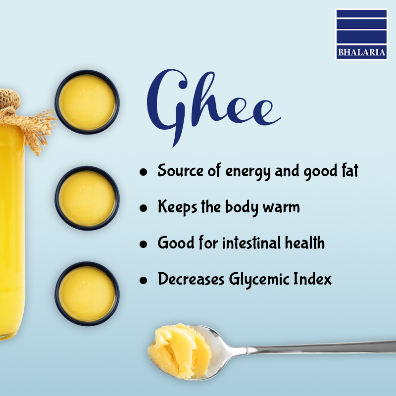 BhalariaBombay's tweet photo. Ghee, in addition to being a part of every Indian household as a staple cooking ingredient also has versatile health &amp; other benefits. 

Its warm, roasted, nutty &amp; buttery taste is already making our mouth watery; what about yours?
 
#superingredients #ghee #foodfacts #bhalaria https://t.co/2RxCyW4nk1