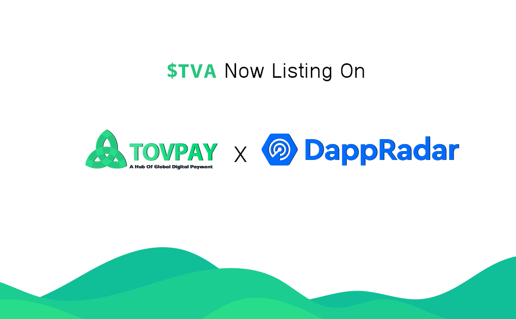 TovPay's tweet photo. 🎉 We are now listed on DappRadar

💥 See :https://t.co/7tTbFSIOyh
https://t.co/OZR4rq7GJw | https://t.co/YsB7LbwHMm  | https://t.co/59OrffhHH8
$TVA #DappRadar #Listed #DeFi #Payment https://t.co/eXa3UPPzku
