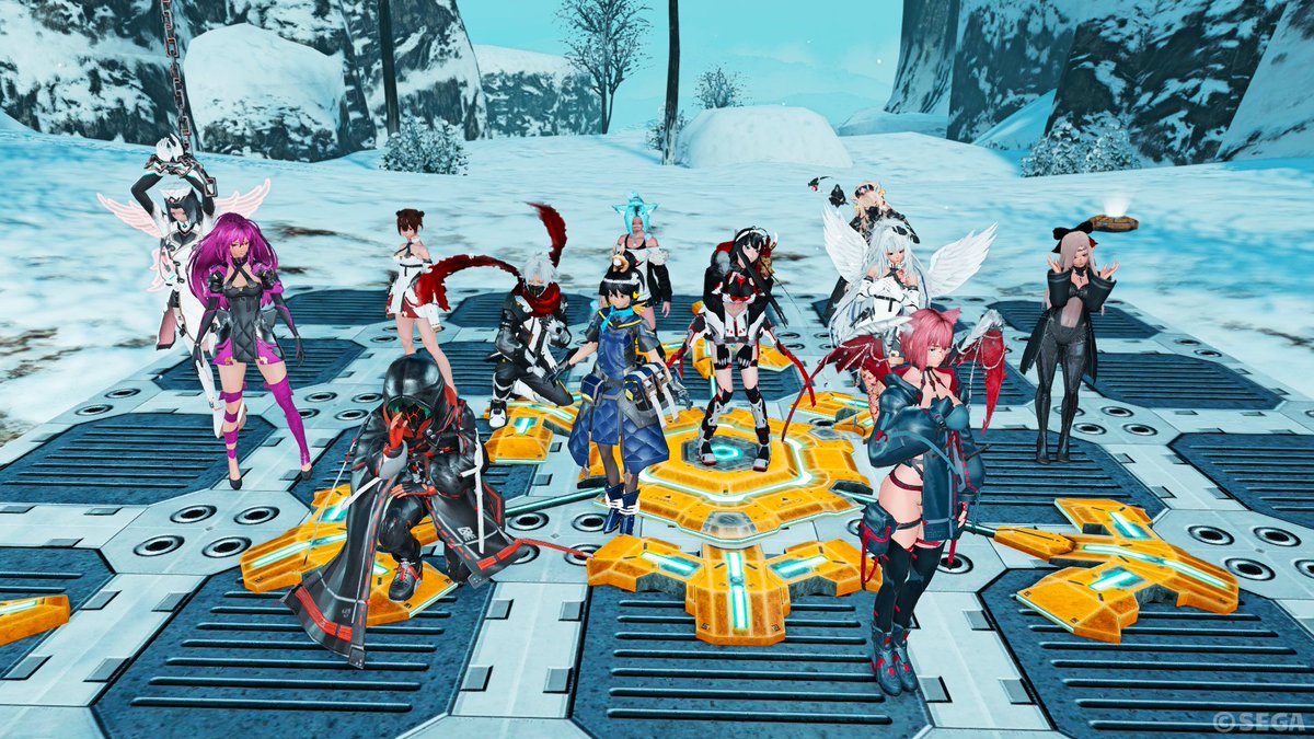 StriketNGS's tweet photo. Always fun times to be had during challenge mode with fellow alliance friends! #PSO2 #CMODE https://t.co/8HphT0UXkU
