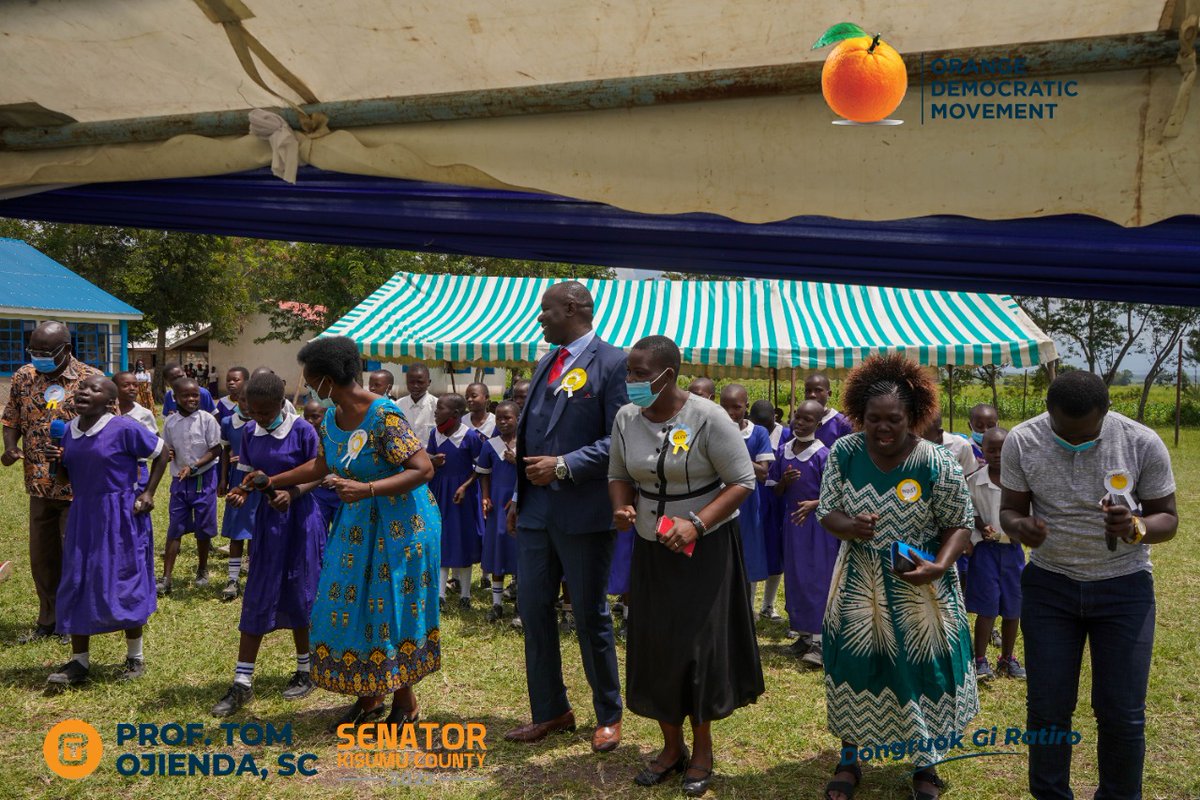 richyosu's tweet photo. @ProfOjiendaTom delivers yet another project to the great people of Ksm County. Yesterday, he handed over a fully equipped ECDE block to Miwani Section 3 Primary School. He is on the mission to do a modern ablution block and a classroom to the school. Thank you kiongozi https://t.co/ulAT94O4T3