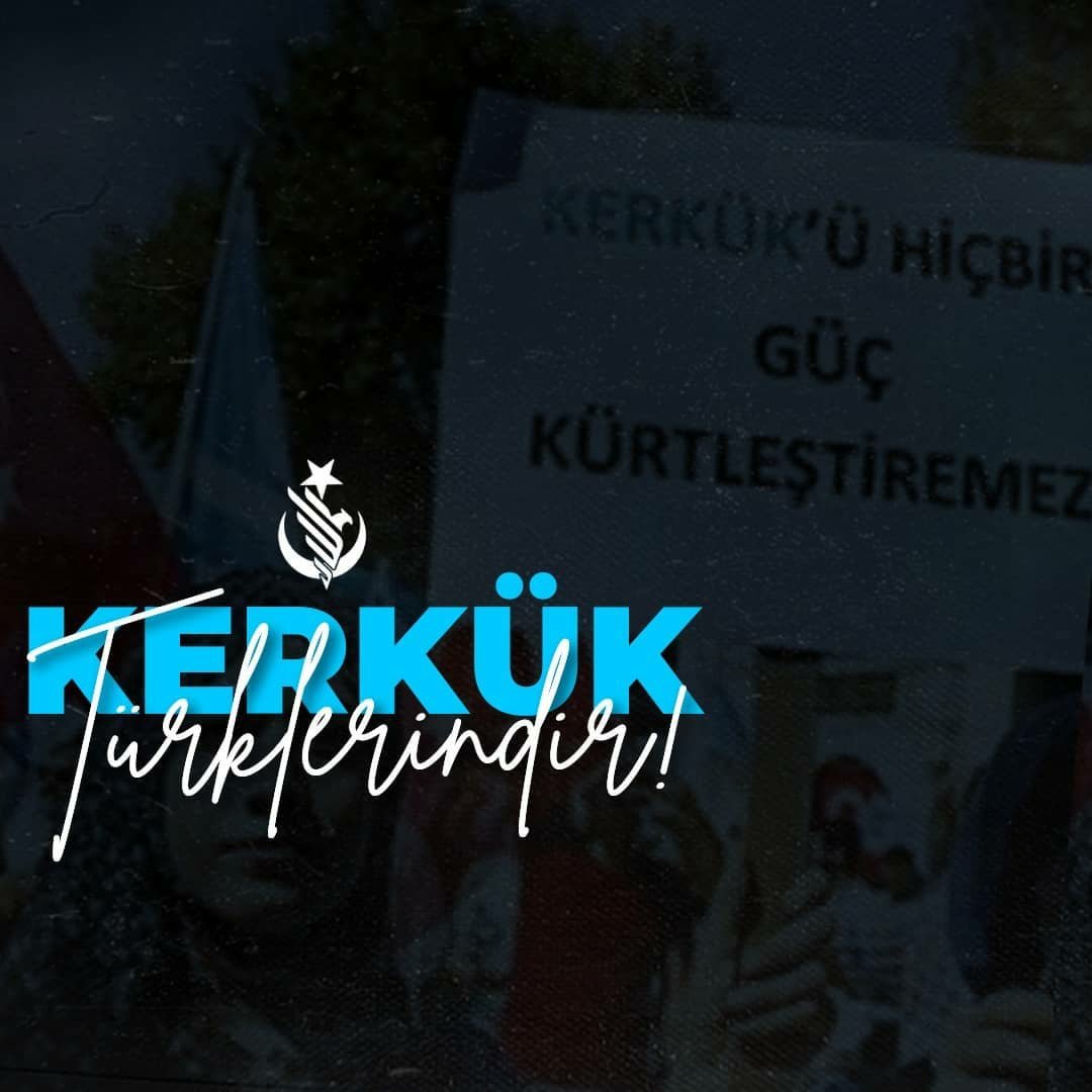 Türk yurdu olan Kərkük Peşmərgəyə təslim edilə bilməz! 

Noyabrın 25-i Kərkük Bağdad idarəçiliyindən alınaraq Peşmərgənin nəzarətinə veriləcək. Kərkükdə Türk varlığı təhlükə altındadır. 

#kərkükəsahibçıx #kərkük #KerkukeSahipCık #KerkükTürktürTürkKalacak #kerkük