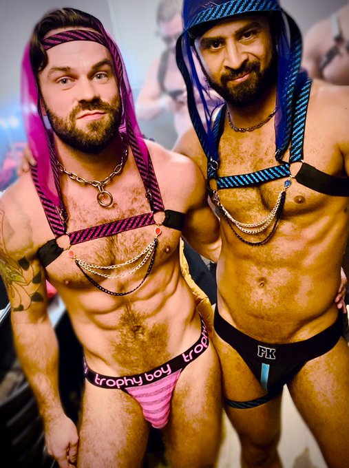 Fucking love these harnesses by Styx (Styx_chicago on Instagram)! So much fun and so sexy! @brut_party<a href="/tag/harness"class="tags"><span>#harness</span></a><a href="/tag/gayapparel"class="tags"><span>#gayapparel</span></a><a href="/tag/gaypornstar"class="tags"><span>#gaypornstar</span></a><a href="/tag/onlyfans"class="tags"><span>#onlyfans</span></a><a href="/tag/gaystud"class="tags"><span>#gaystud</span></a>