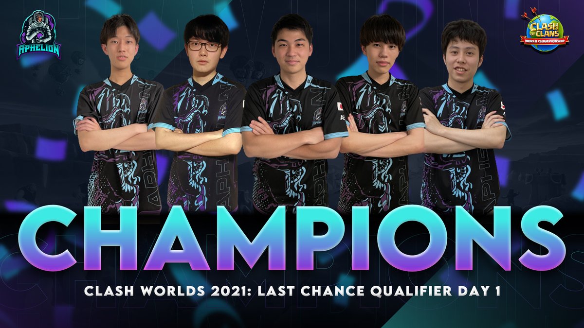 They said we couldn't and yet we did...

🥇WE ARE QUALIFIED FOR CLASH WORLDS 🥇

It has been a long year and grind, but with hard work we have achieved the prestigious Golden Ticket.

Huge thanks to everyone that has supported us on this journey!
#AEAlwaysEvolving #DoubleWorlds