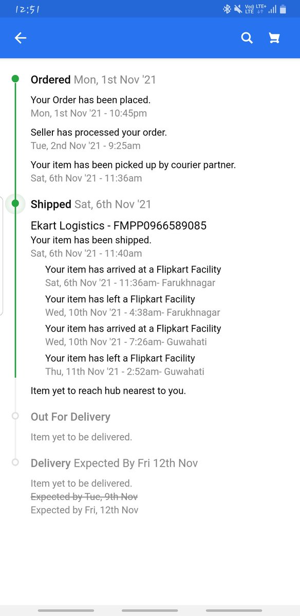 PRASADKHANDAVE's tweet photo. @Flipkart Awesome Delivery By @Flipkart 1 Nov to 13 Nov...
Thank You So Much for 
Still Product Not Delivered..
Raise Queries 5 Times🤣🤣
@ConsumerRights @amazonIN @GrahakPanchayat @consumercourtin https://t.co/XUDbqkfwr3