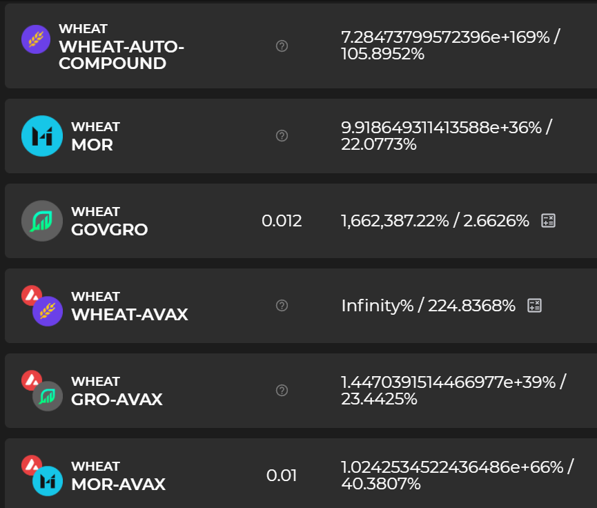 GrowthD_Comm's tweet photo. Where you at anon? 🤑🤑🤑

$GRO $WHEAT $MOR $AVAX #YieldFarming #DeFi #AVAX #Avalanche https://t.co/Bf0GEAvpB8