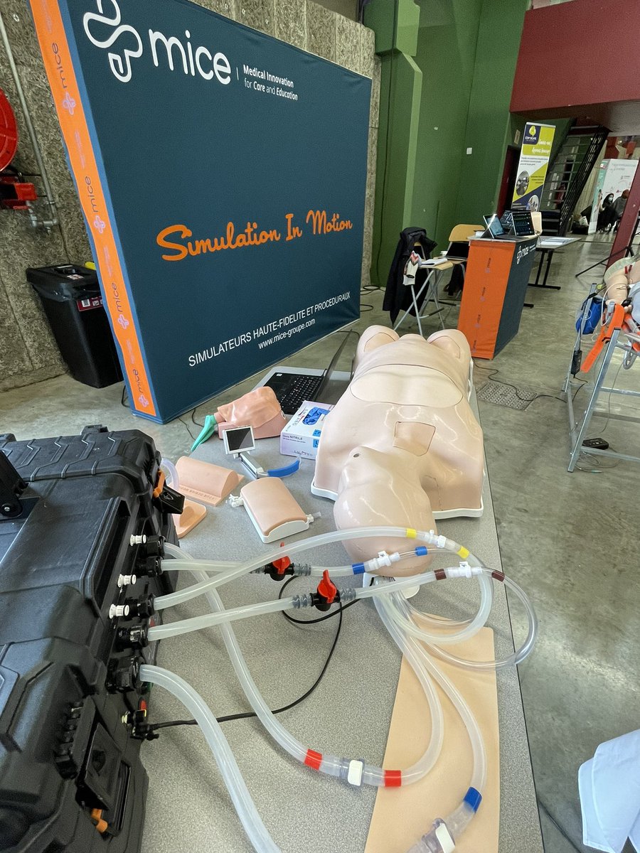 MiceGroupe's tweet photo. Congrès de l’ABASS ! Découvrez le nouveau Simulateur d’ECMO ! https://t.co/hce84OJ03s