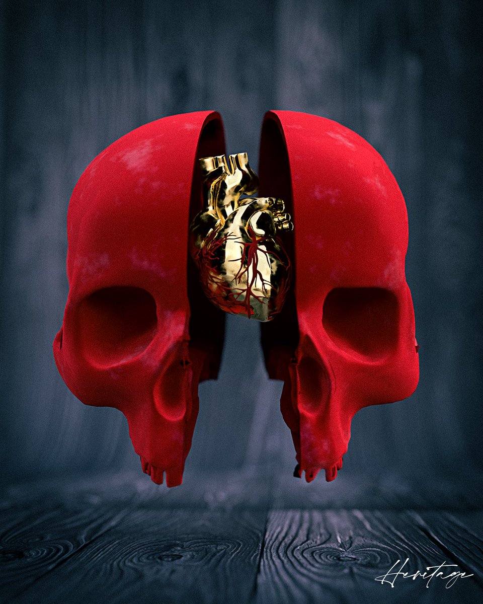 Flamingrow1's tweet photo. Celui-là, j’hésite entre le conserver, l’offrir, l’échanger contre un autre #Brokenmind et spéculer.
#HeritageNft #Hrtg #Nft #Skull #thegreatcolombianart #Art #Heart #OpenHeart #Love #Lungs #Life https://t.co/ylsailtjuC
