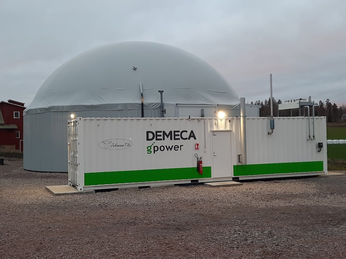 SamiVinkki's tweet photo. Eilen juhlistettiin uutta #demeca #biokaasulaitos'sta @FazerSuomi maidontuottajalla, Jokimaan tilalla, Askolassa.
Kiitos kaikille kävijöille ja kumppaneille! https://t.co/lPnSeS2NRu