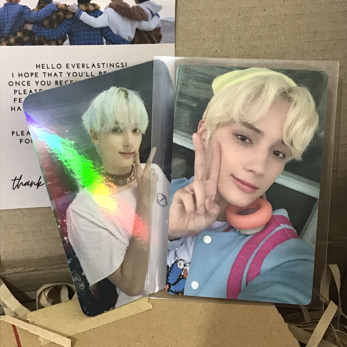 addtogyu's tweet photo. ♡˖ ꒰ ⑅ #loveyona ⑅ ꒱ ˖♡
hello po! @EvrlstngIslndPH hyuka arrived safely ^__^ thank you for packing it safely !!
#everlastingfeedbacks https://t.co/iP1htneEkX