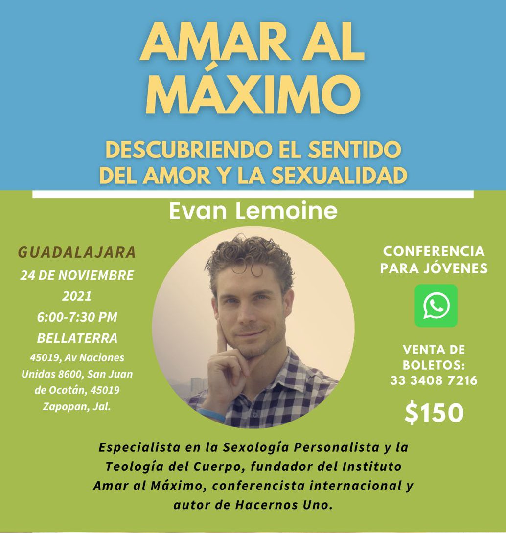 vavozenaccion's tweet photo. Voz en Acción invita a esta conferencia . Para jóvenes . En #Guadalajara 📅 noviembre 24 ⏰18hrs 🔉🔉informes y boletos 📞☎️333 408 7216 @AmaralMaximo https://t.co/KuWBimwuX0