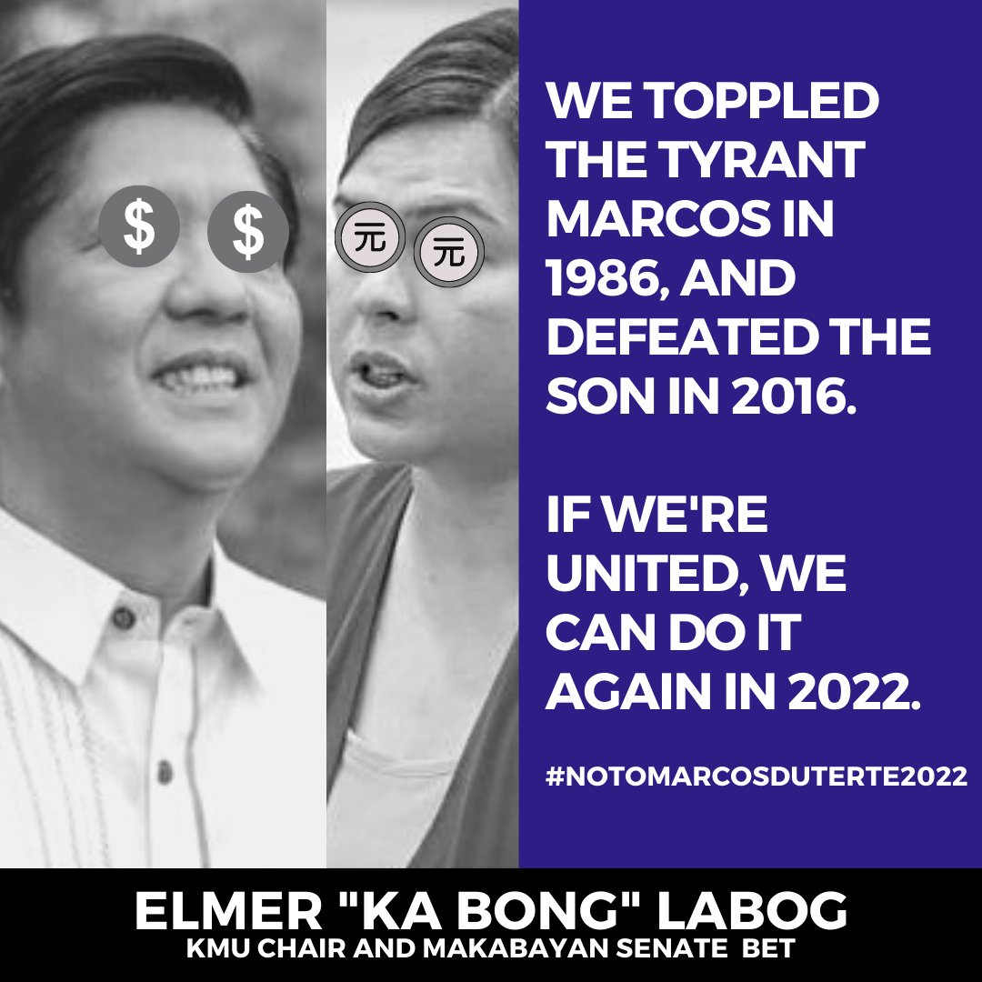 KaBongLabog's tweet photo. #NoToMarcosDuterte2022 https://t.co/qOQ6tLP4vF