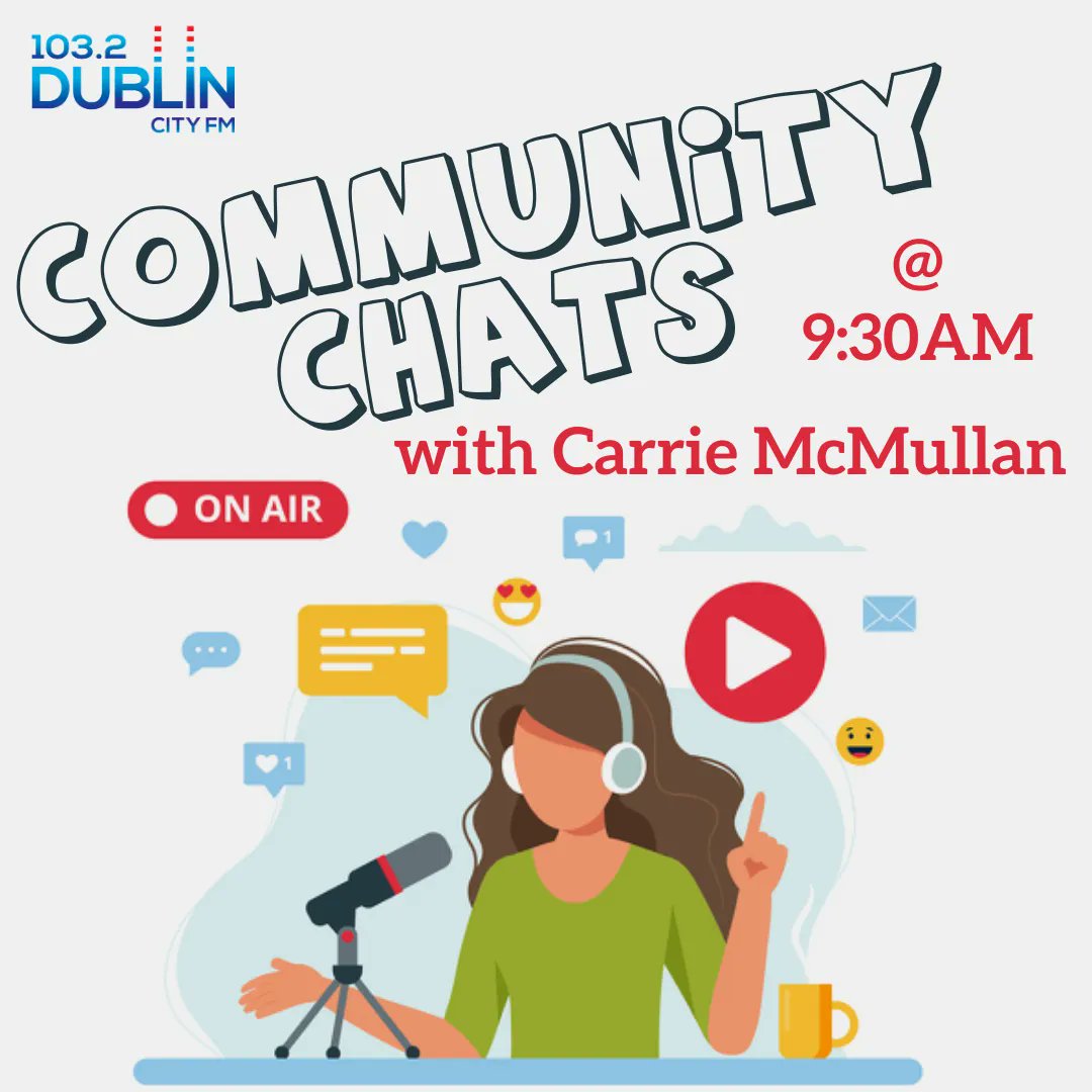 dublincityfm's tweet photo. Community chats presenter Carrie McMullan this morning at 9.30 Interviews Rosemount FRC Centre Manager Louise Keogh about the Christmas Shoebox Appeal
#community #local #interviews
#MakeAChildSmile #ChristmasShoeboxAppeal #EveryBoxCounts https://t.co/MXwPMr0EzO