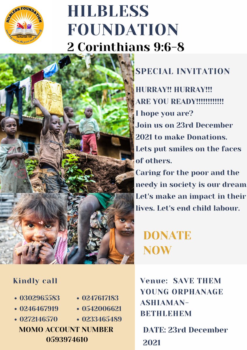 hil_bless's tweet photo. @KrisAseye @MBawumia Please give towards it. No amount is small. Let’s do it to the glory of God Amen 🥰🙌🙇 https://t.co/rjnbUEpu9G
