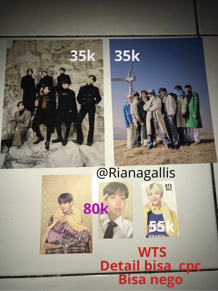 rianagallis's tweet photo. [Help RT]
WTS!!!!

- Good condition
- Bisa nego
- Dom Semarang 📍
- Bisa oren 🍊
- Freebies

wts bts wtt wta jin jungkook jimin v suga jhope rm pc mpb https://t.co/ssTDLs6JCH