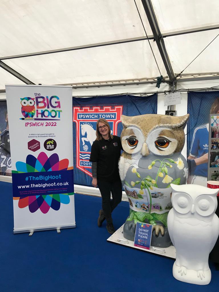 ipswicharttrail's tweet photo. Don’t forget to tag us in your pics with @ipswicharttrail! Plus! If you have any spare change, donation buckets will be at our stand to support patients and families receiving @StElizabethHosp care in the community. We look forward to seeing you before kick off! @IpswichTown https://t.co/DAWH75kiM7