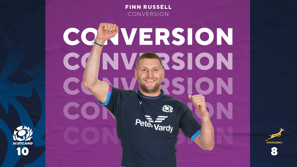 Scotlandteam's tweet photo. 36' |  And Finn seals the conversion points.

🏴󠁧󠁢󠁳󠁣󠁴󠁿  10 - 8 🇿🇦 https://t.co/KSHxGRmITa