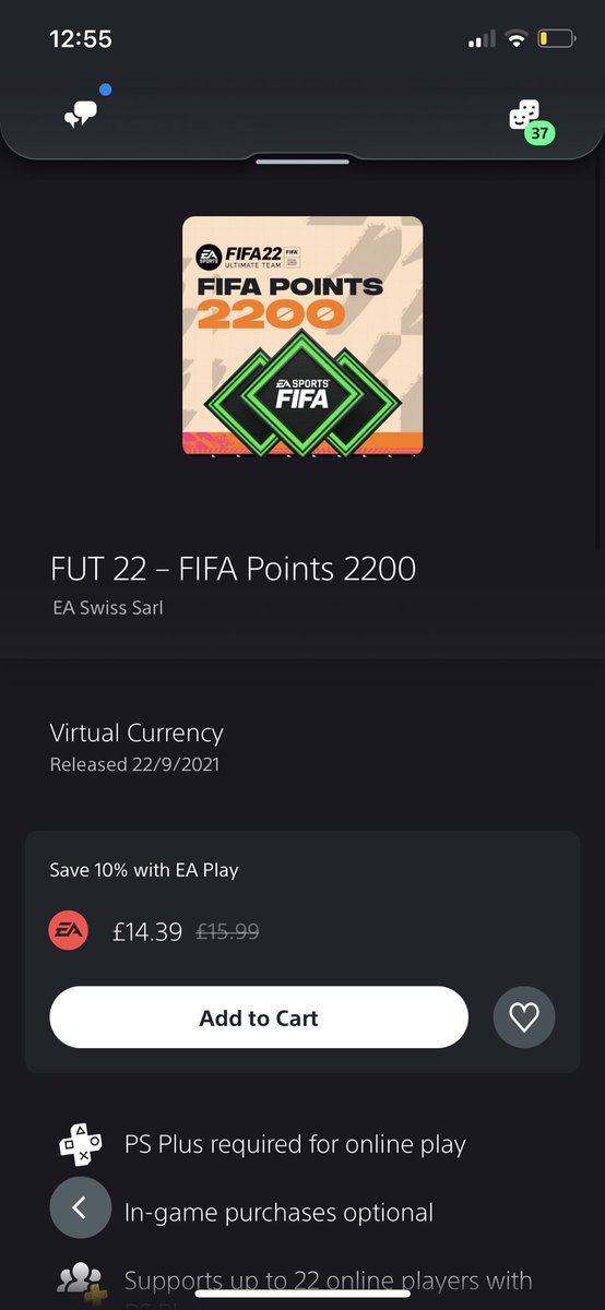 RobbieStewarttt's tweet photo. @AskPS_UK It was these I bought and there still not on my fifa account https://t.co/n6ExO5GE9P