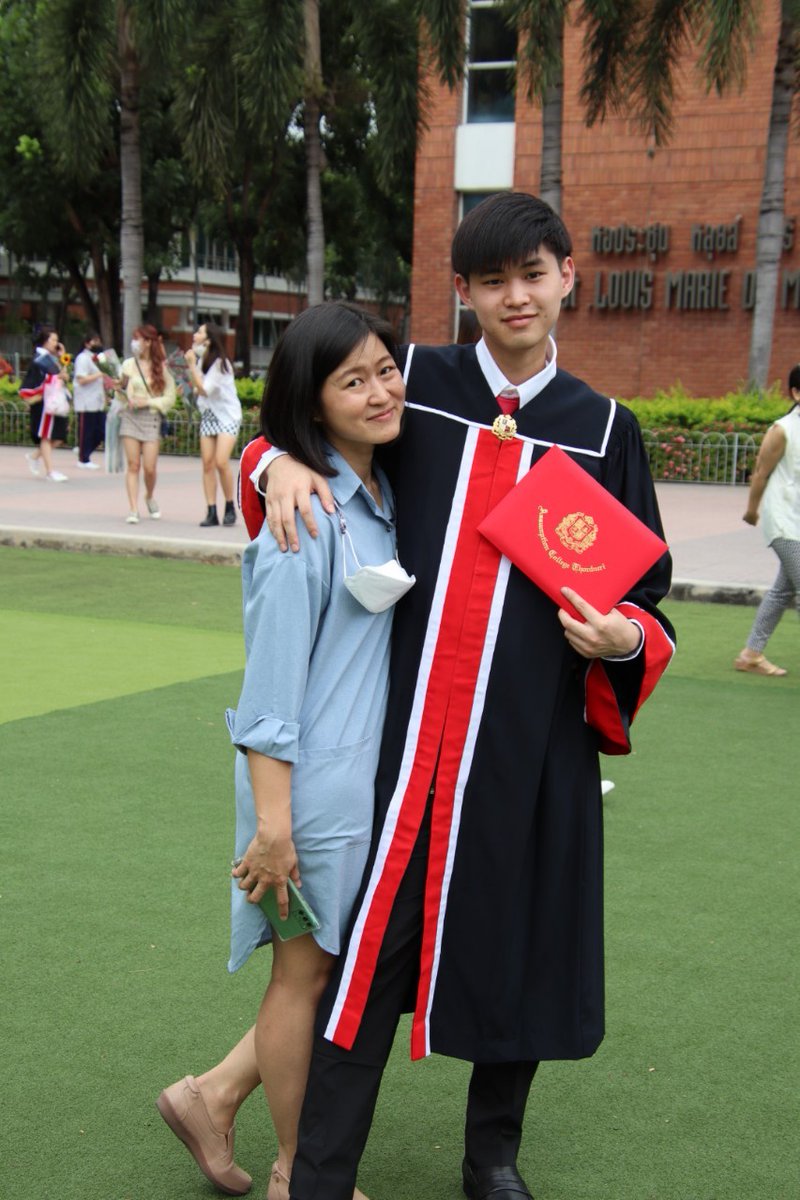 อีกก้าวของชีวิต...รอดูความสำเร็จขั้นต่อไปของลูกอยู่นะครับ...รักภูนะครับ #ลักยิ้มของภู #phuwaritt
