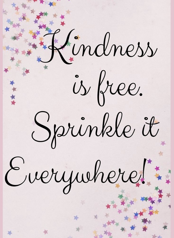 Have a spectacular Saturday! #sprinklekindness