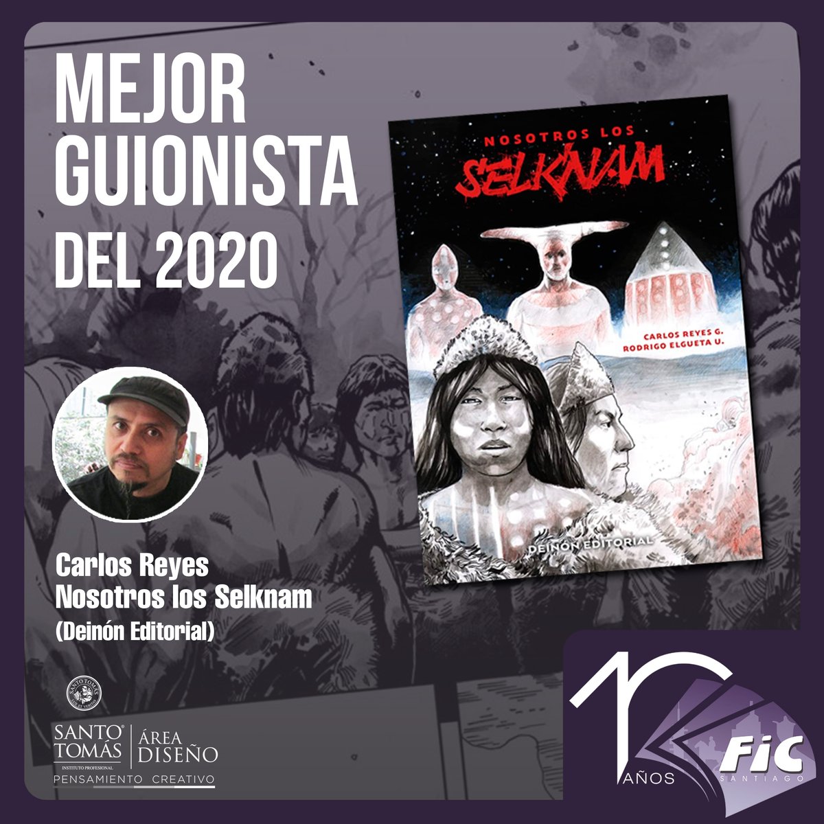 FICSantiago's tweet photo. 🏆 PREMIO FIC SANTIAGO 🏆 ¡Felicitamos a los ganadores y ganadoras de los Premios FIC de este año!
Gracias a quienes votaron por sus títulos y artistas favoritos, dándole vida una vez más a los premios que reconocen a la historieta en Chile. 1/2 https://t.co/2ApZIKPJE5