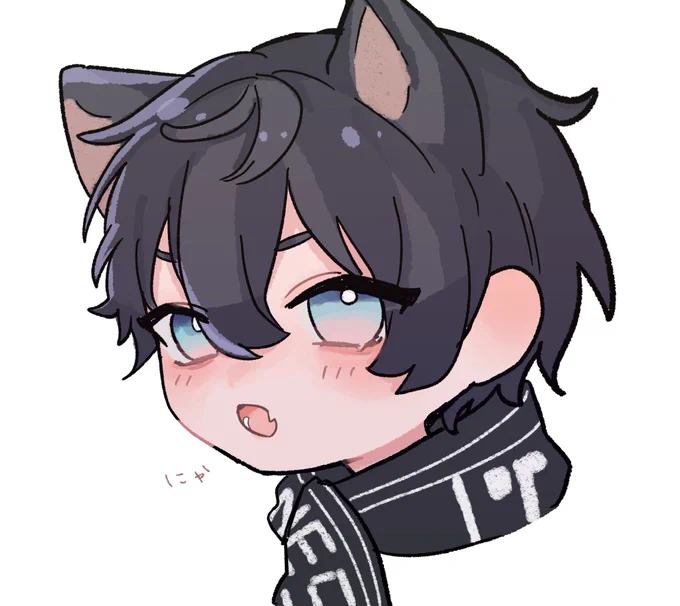 #隠しアート 
🐈‍⬛ 