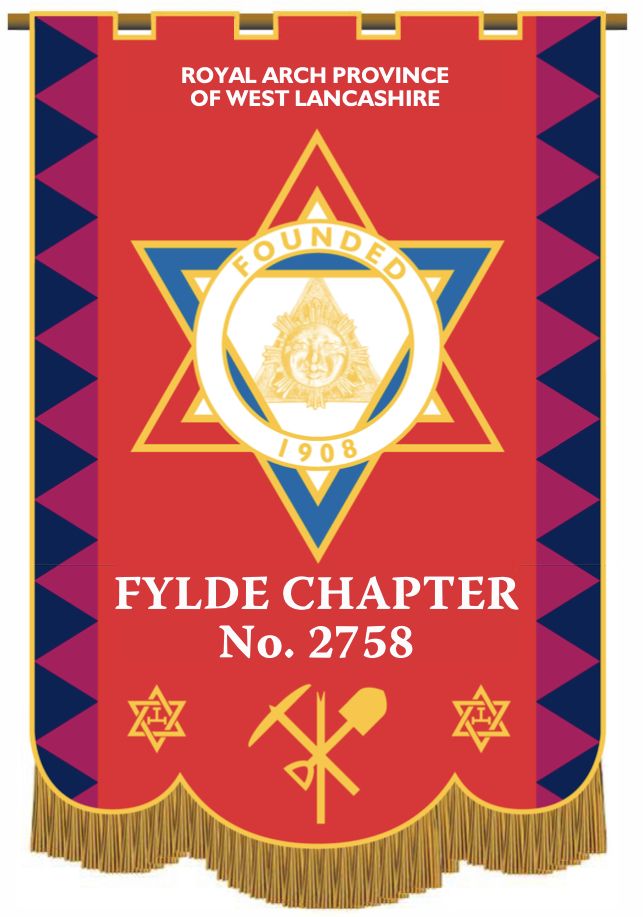 NorthFyldeGroup's tweet photo. Fylde Chapter No 2758, held a rare banner dedication, the principal Deputy Grand Superintendent Paul Andrew Renton, Paul was supported by Christopher Butterfield and Godfrey Hirst. @WestLancsPGL @GrandChapter @DepGSuptWLancs @Freemasonry2day @UGLE_GrandLodge https://t.co/690ziS9zoK