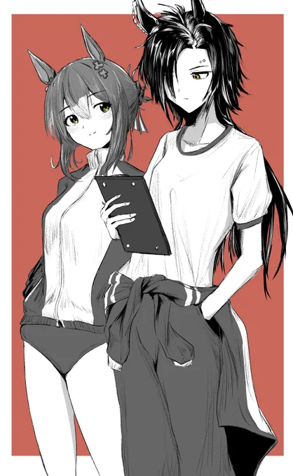 シャカファイと体操服
#ウマ娘 