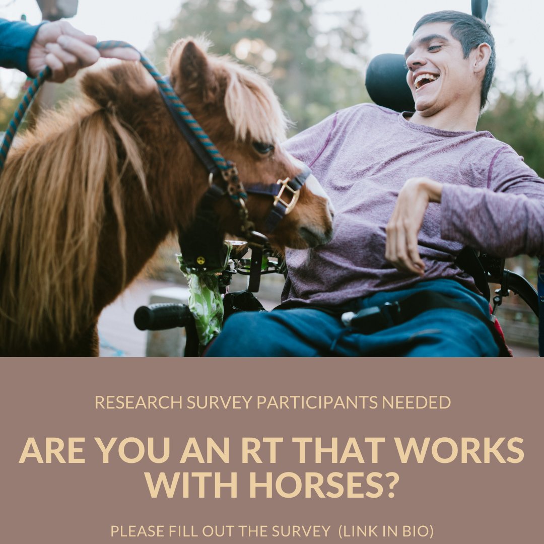 ATRAinAction's tweet photo. Dr. Betsey Kemeny has been working with the Horses and Humans Research Foundation to create a survey about research needs for individuals who work with horses and humans. RT survey participants needed!  #EquineTherapy 
https://t.co/zNcrdzieZv https://t.co/48oip5QgCd