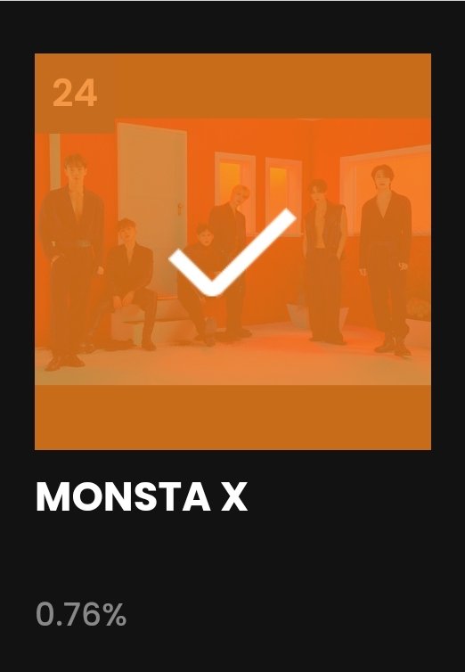 MonstaXVotingSQ's tweet photo. [PLS RETWEET]

MASS ATTACK FOR MAMA STARTS NOW!

Only 0.05% gap with 23rd place and we will take their place MONBEBES! Pls vote for MONSTA X before the reset of voting! We need to take the 20th spot before pre voting ends!

👉🏻 https://t.co/LO1MxdtrmB

@OfficialMonstaX #몬스타엑스 https://t.co/vWnJyFrV7r