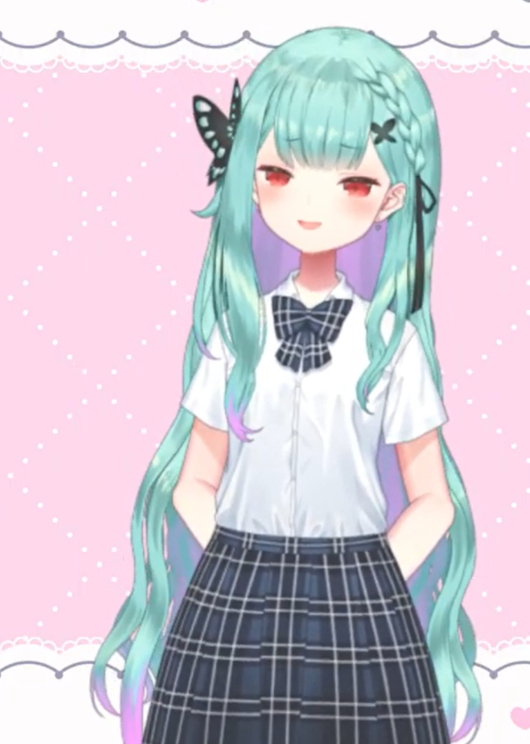 潤羽るしあ 「どこが怖いのかというと
両手が見えないのがこわい
#潤羽るしあ新衣装 」|はな森🌸のイラスト