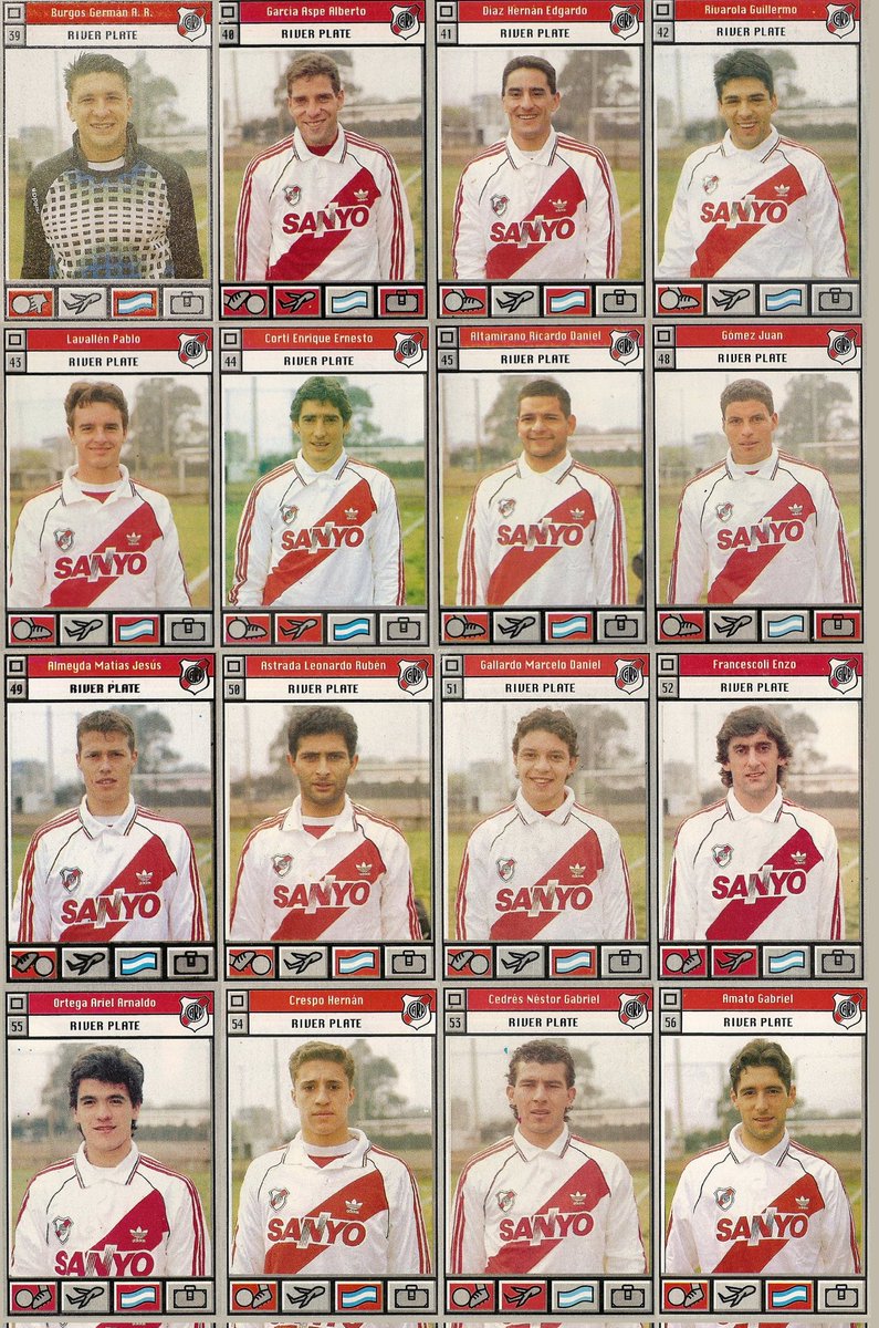 MilloUnidos's tweet image. ¿A qué tres jugadores de aquel River campeón Copa Libertadores 1996 ficharias para ESTE River de Gallardo y por que? 🤔