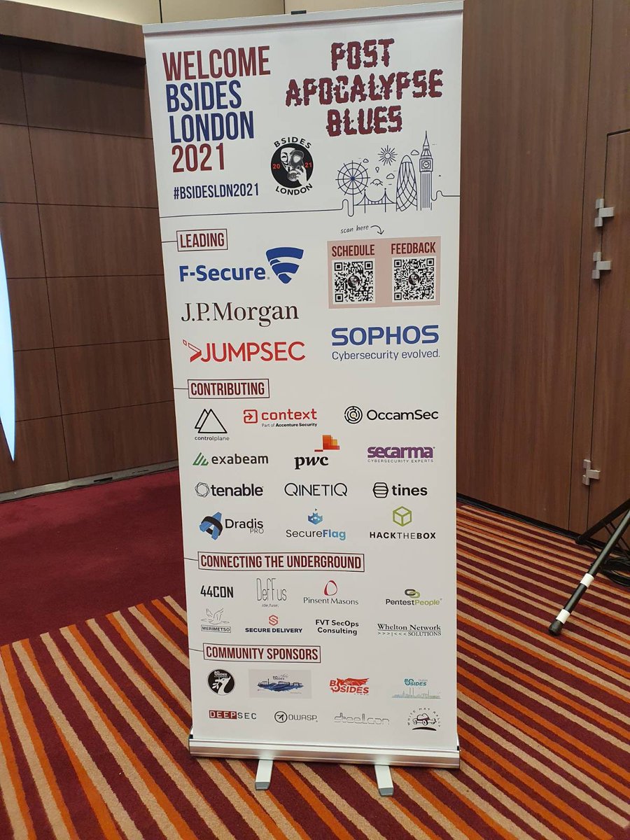 SecureDelivery's tweet image. Proud to have been able to support #BSidesLDN2021 in a small way. Great fun checking out #CarHackVillageUK this morning