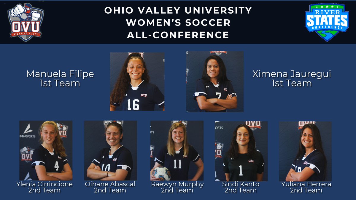 OVU RSC All-Conference Selections!!
<a href="/OVU_WSoccer/">OVU Women's Soccer</a> 
<a href="/RiverStatesConf/">River States Conference</a>