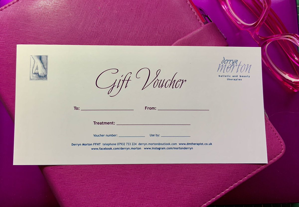 derryn_morton's tweet photo. So pleased my new gift vouchers have arrived ready for the Crimbo season 🎄.
#perfectgifting
#timeforthem
#treat
#andrejuvenate
💖 https://t.co/0DaKXbuOgj