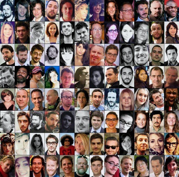 Remembering the 130 people who lost their lives November 13 2015 in the Bataclan massacre on the streets of Paris.