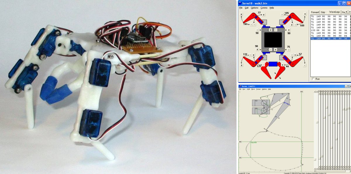 make2explore's tweet image. How to build 3D printed walking🤖Robot? Here is the detailed #Instructable 📜👍😍

#3Dprinting #Robotics #Arduino #RaspberryPi #drone 

Know More - bit.ly/3kBirLs