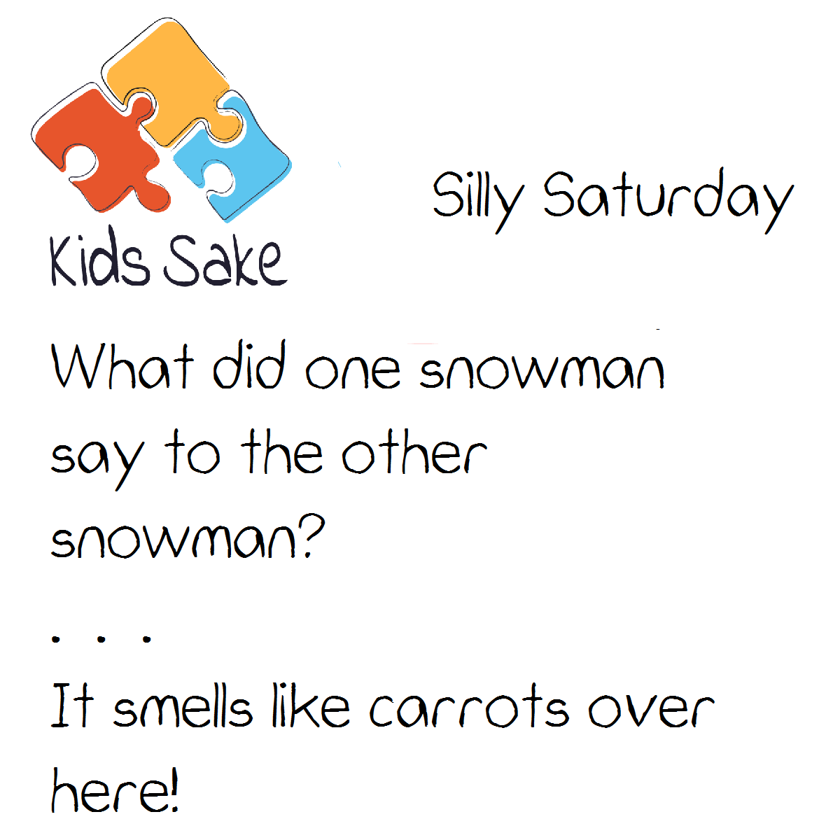KidsSake_PBE's tweet photo. Happy Saturday! What are your plans today? https://t.co/BsW7AZWpaT