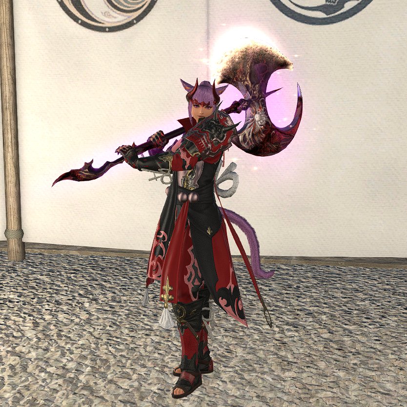 Clan_Rowanwood's tweet photo. Loving this Eastern Inspired Tank Glam. Mostly PvP gear, except head and weapons and all dyed Dalamud Red.
#ffxiv #ffxivonline #ffxivcommunity #ffxivglam #ffxivglamour #GPOSER #GPOSERS #GPOSE #ffxivTank https://t.co/kYDrzHj4Hi