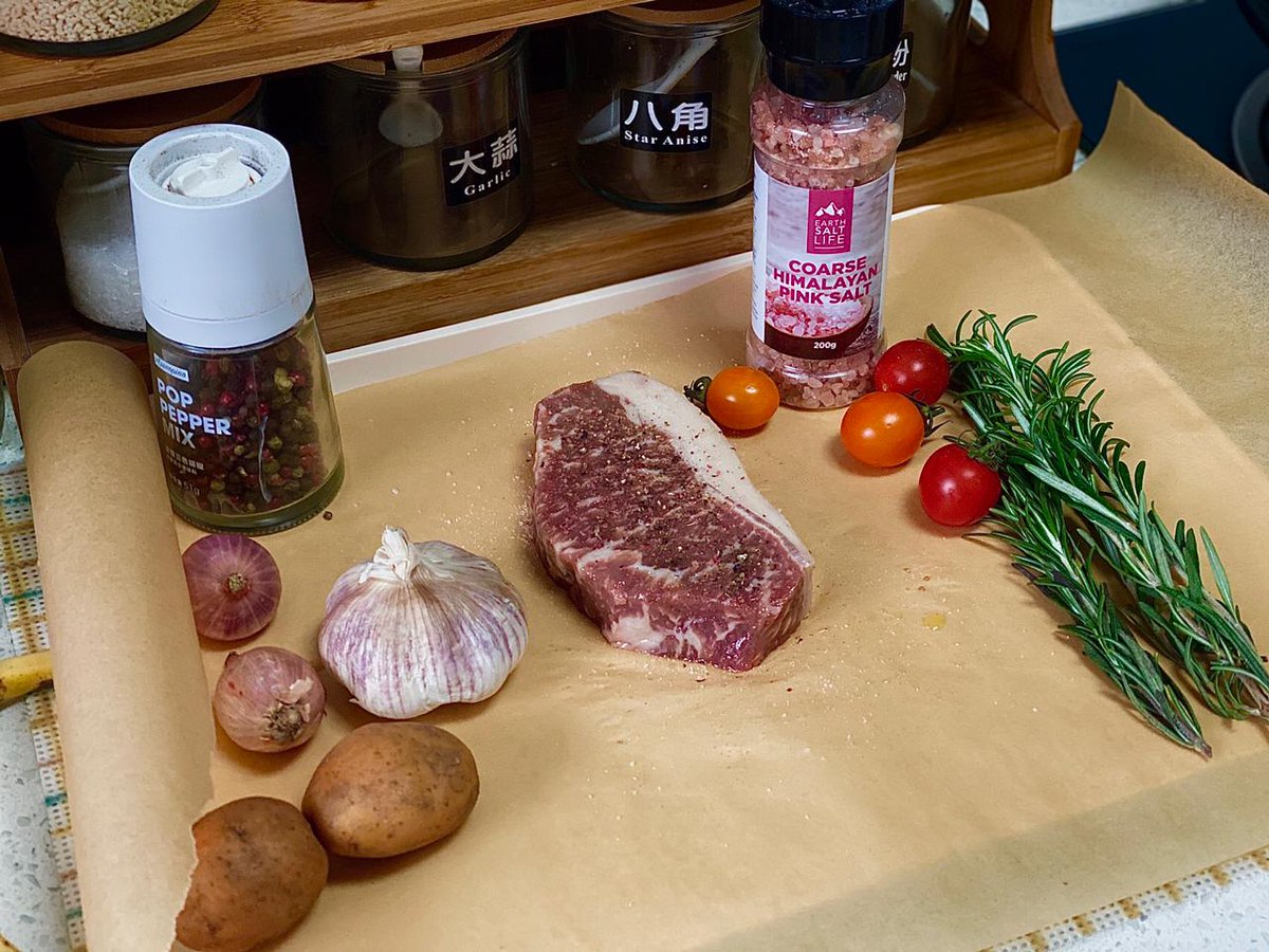 The steak fried according to the method taught by Mr. Zhao was really delicious. Thank you.