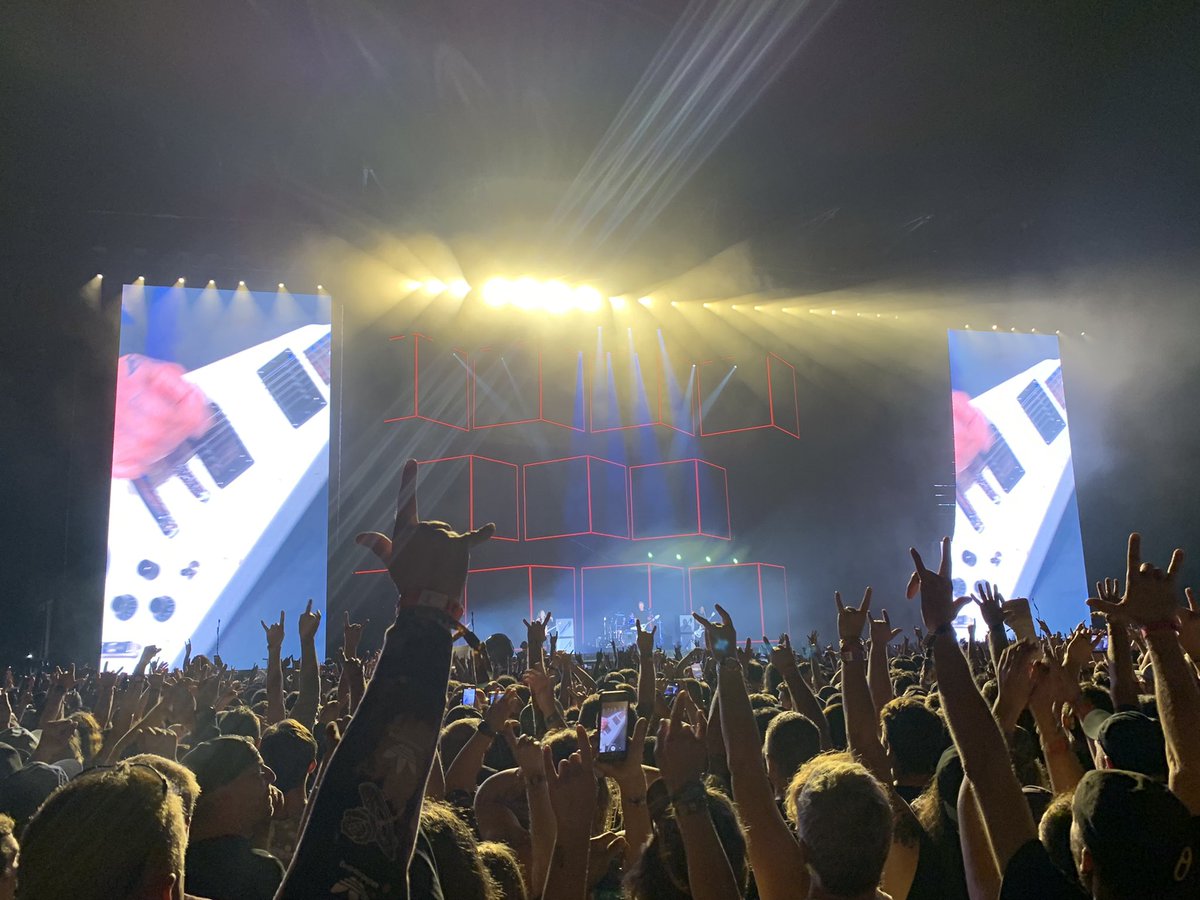 Day 2 at Rockville!! <a href="/Metallica/">Metallica</a> hell of a show!! See you on Sunday!!