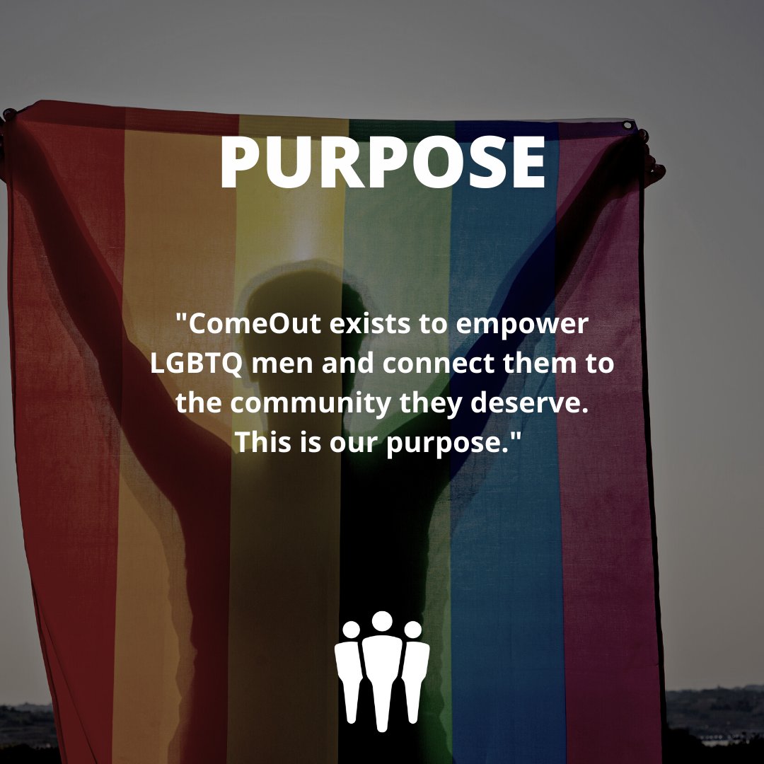 ComeOutApp's tweet photo. Why does ComeOut exist? Here is our purpose 💪 

#loveislove #gayapp #LGBT #LGBTQ #lovewins https://t.co/CR4HUmZNjg
