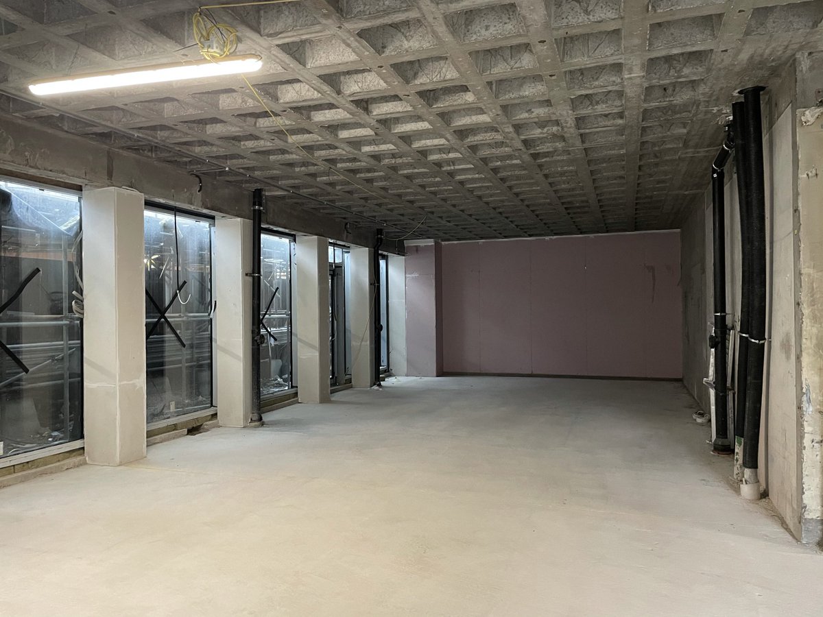 PollenBakery's tweet photo. We’d love for our customers to get involved • We currently have a KICKSTARTER running to help us get across the line to fund fitting out our new KAMPUS space • In the photo, the entrance is on the left, the pastry, cake &amp; coffee counter on the right. Link in bio 🥐✌🏻 https://t.co/Ohcs4HGkh6