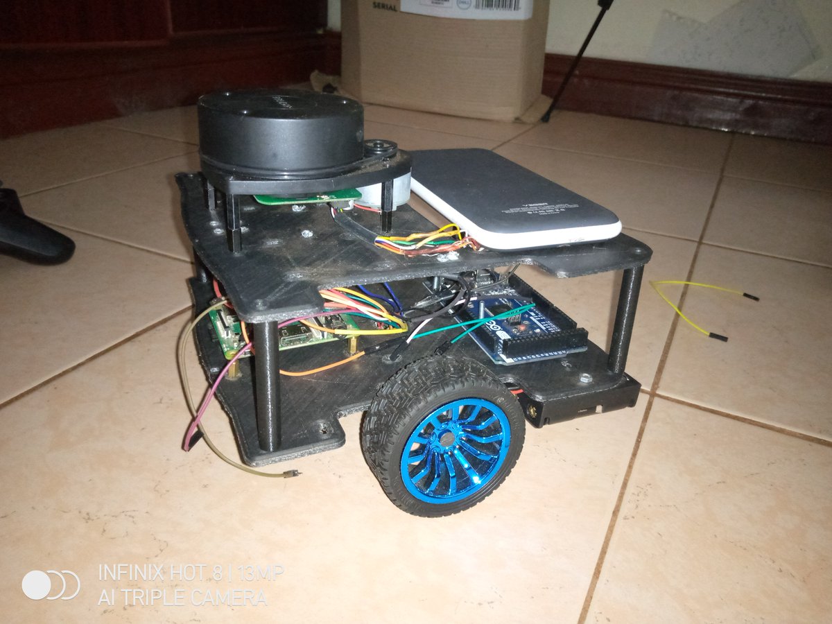 oryks_systems's tweet photo. ROBOTS IN KENYA???? HECK YEAH!!!!!!!

Our #autonomousmobilerobot #oryksbot is here to help you move items around our warehouse, shop floor or even in your house. 

#automation #jkuattechexpo #jkuattechexpo11 #oryksbot #intralogistics https://t.co/CBgB8eb3wX