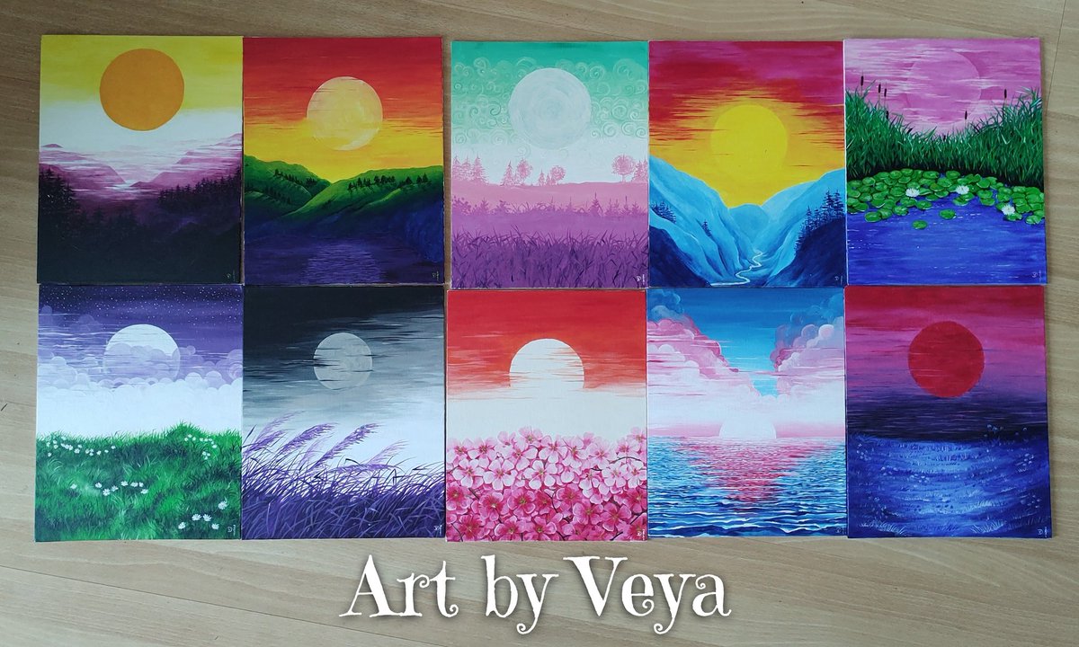 artbyveya's tweet photo. Look at that, they're so pretty together! ๐๐ณ๏ธโ๐
I love this project, if I do say so myself. โบ๏ธ
https://t.co/KLEpBJLw7I
#lgbtpride #lgbtqiaflags #lgbtflag #paintings #landscape #stealthflag #sharingiscaring #rainbow #lgbtcommunity #inclusive #loveislove #transrightsarehumanrights https://t.co/WauXcbonAI
