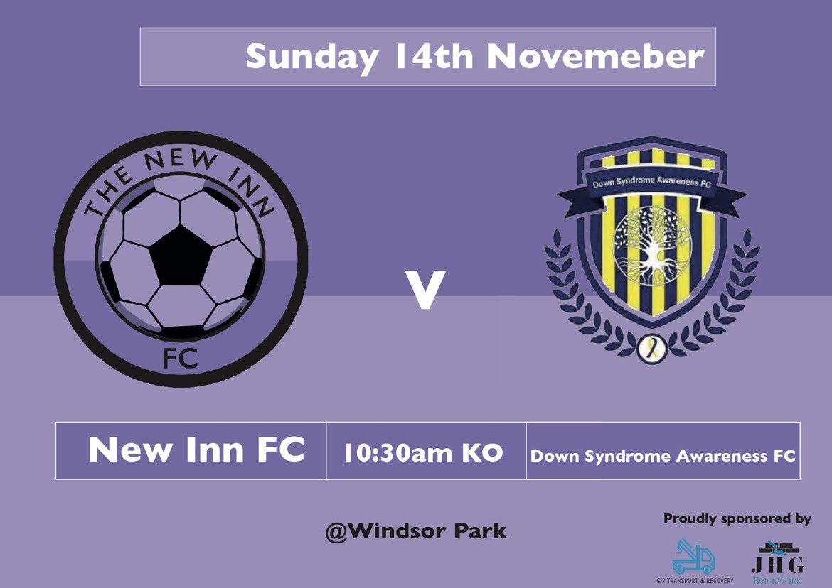 NewInnWomFC's tweet photo. Tomorrow’s clash against @DSAwarenessFc ‼️

This should be an entertaining one⚽️

Come along to support the boys⚽️ https://t.co/b4ZaNujWNp